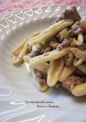 Foto di Cortecce cremose con carne macinata