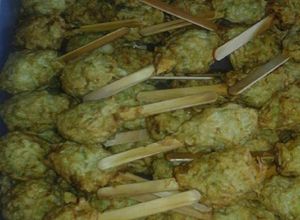 Foto resep Sate ikan/sate pentul/kaki naga