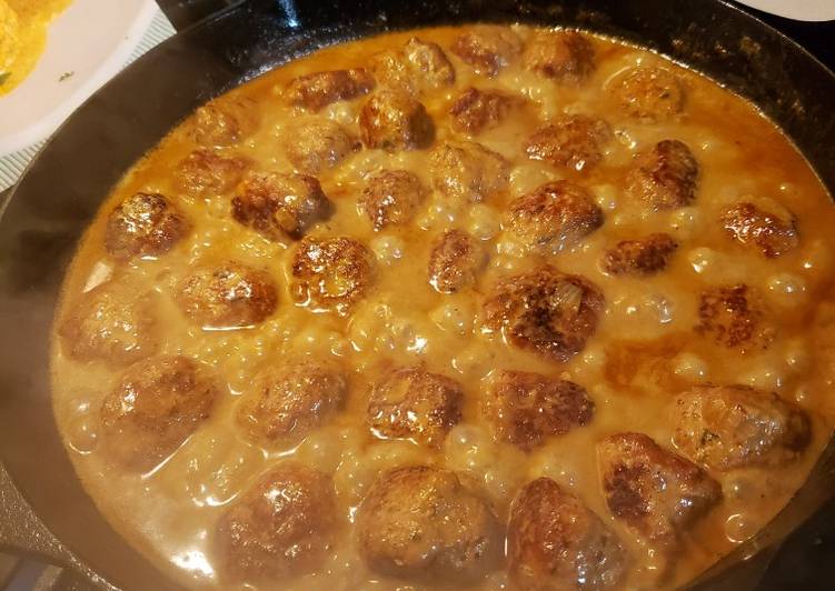 Bagaimana Membuat Keto Swedish Meatballs, Lezat Sekali