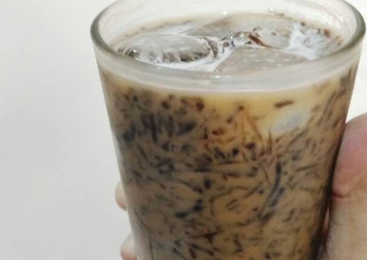 Bagaimana Menyiapkan Cappucino Cincau Jadi, Enak Banget