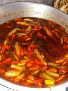 Foto resep Pindang bandeng pedas
