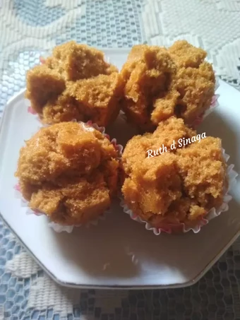 Langkah Gampang Membuat Resep Bolu Kukus Gula Merah 😍 Mekar merekah 😄 simpel &amp; no telur 😁👍 yang Menggugah Selera Anti Ribet, Uenak Banget