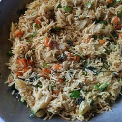 A picture of Masala pulao.