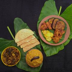 A picture of Bengali masoor dal khichdi.