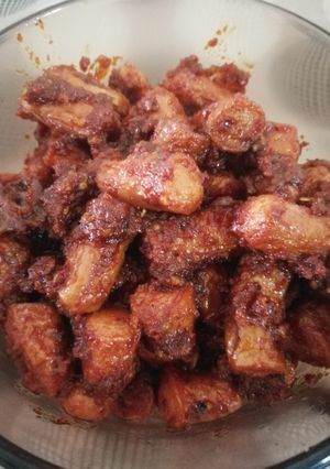 A picture of SPICY BEEF SAUSAGE SAMBAL 🌭🌶️🌡️♨️.