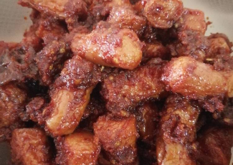 Steps to Make Delicious SPICY BEEF SAUSAGE SAMBAL 🌭🌶️🌡️♨️