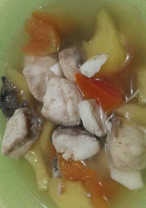 Foto resep SOP ikan apel