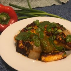 A picture of Keto Chilli Paneer.