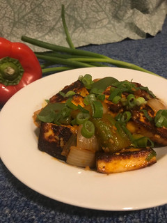 A picture of Keto Chilli Paneer.