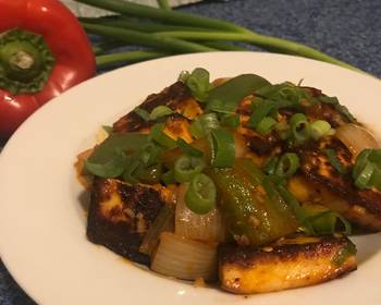 Easy Serving Recipe Keto Chilli Paneer Yummy