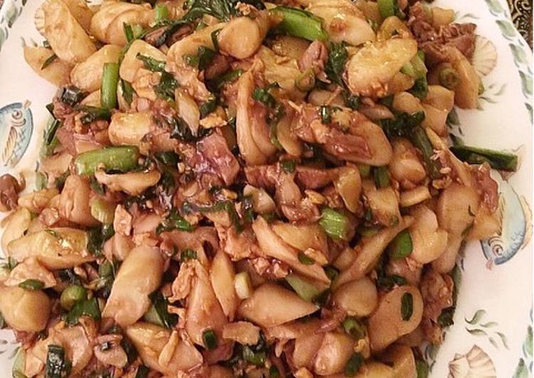 Recipe of Favorite Stir Fried Sticky Rice Cakes