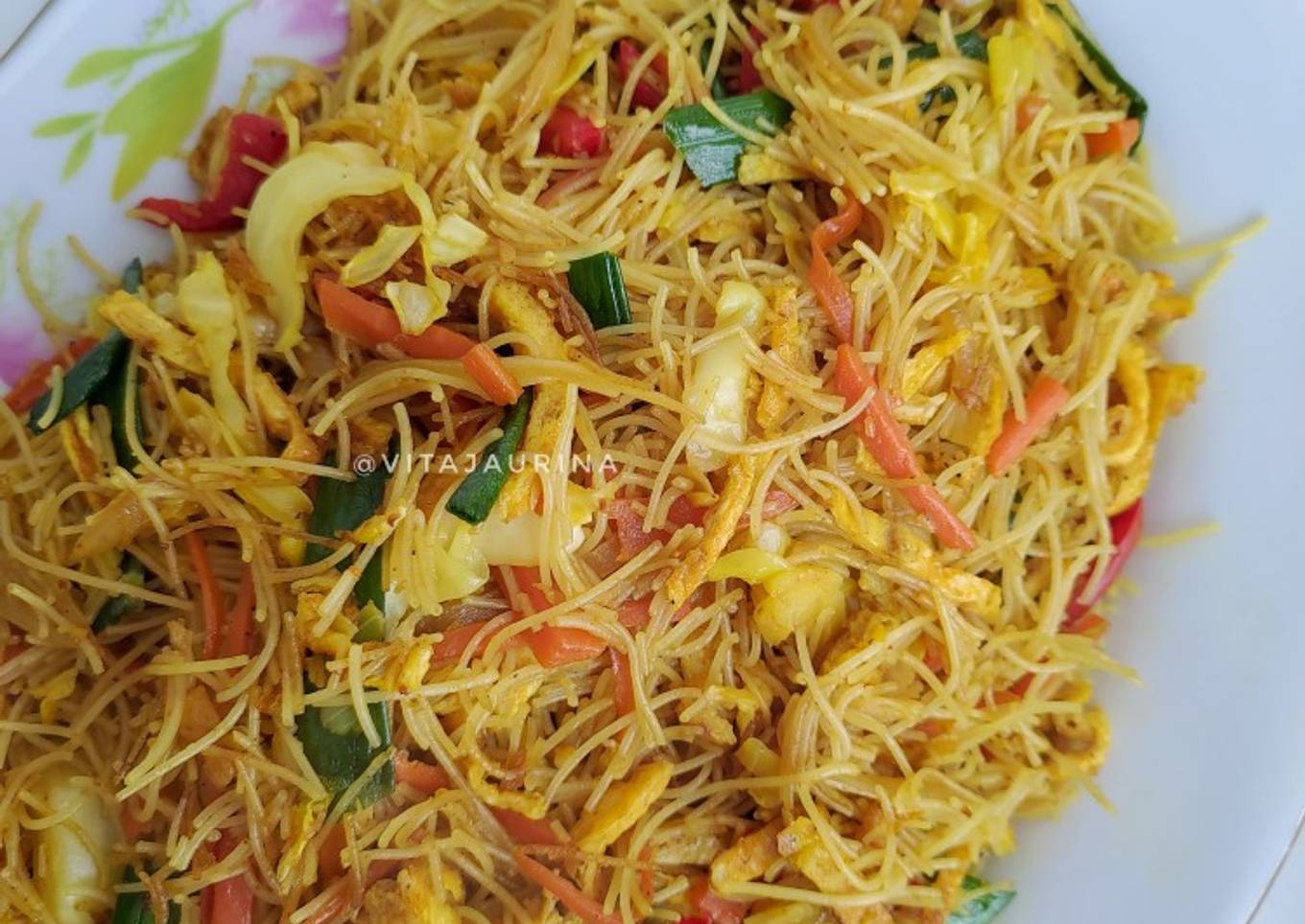 Bihun Goreng Singapura (Singapore Mei Fun)