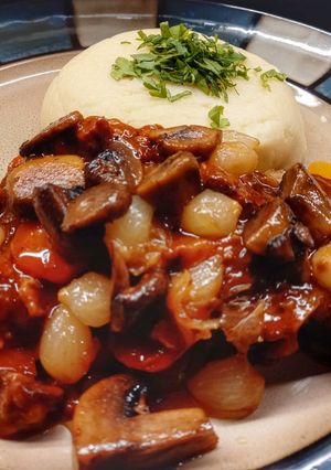 Una foto de Boeuf Bourguignon de Julia Child
