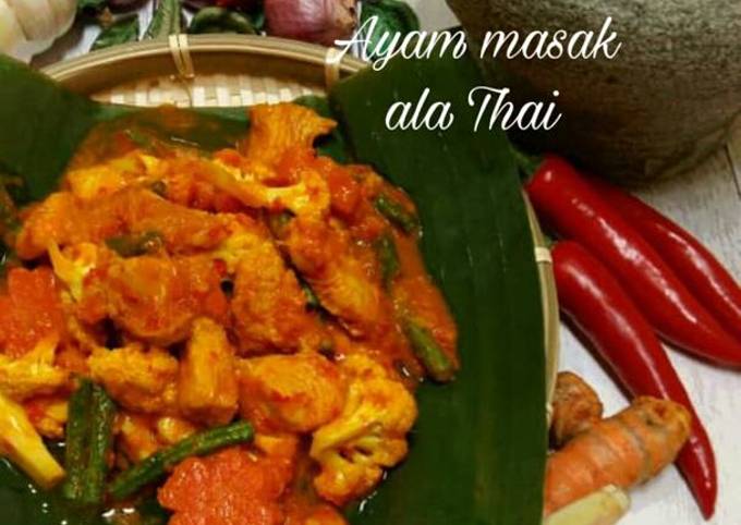 Resipi Ayam Masak Ala Thai Kchup Oleh Eka Zahra Cookpad