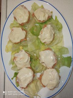 Una foto de Huevos rellenos