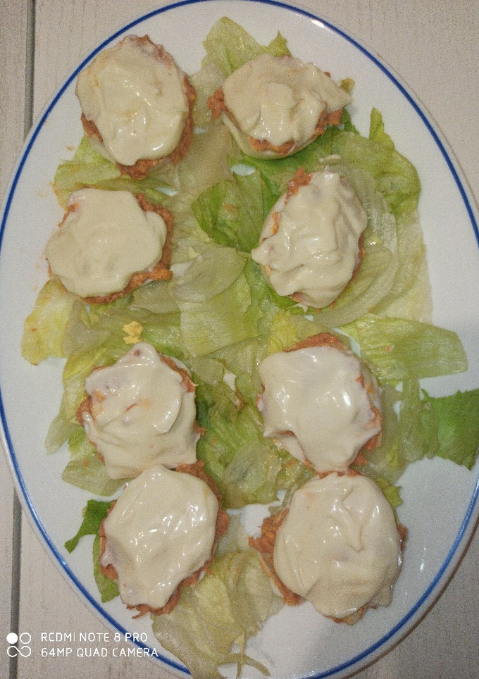Una foto de Huevos rellenos