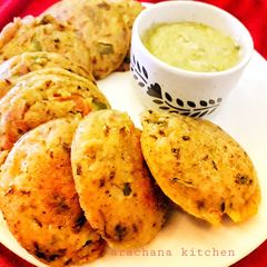 A picture of Otas masala idli healthy and less oil recipe.