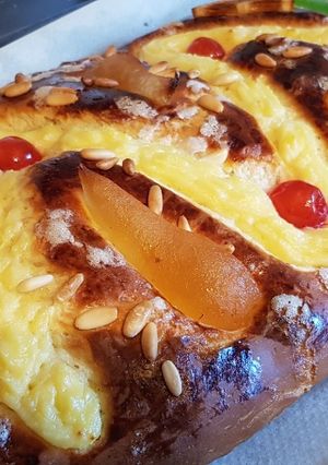 Una foto de Coca de Sant Joan (de San Juan) con Harina de Espelta