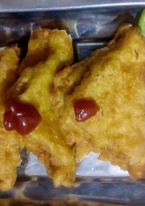 A picture of Bread pakoda.