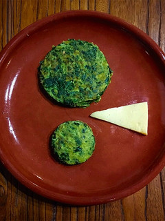 Una foto de Tortilla de espinacas