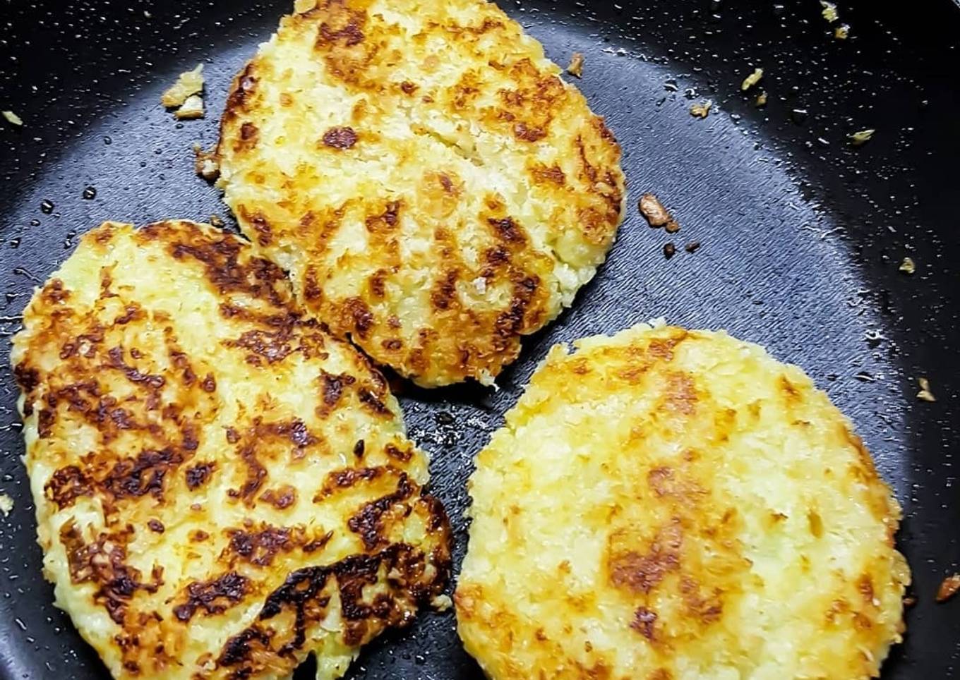 Cheesy Potato Pancakes