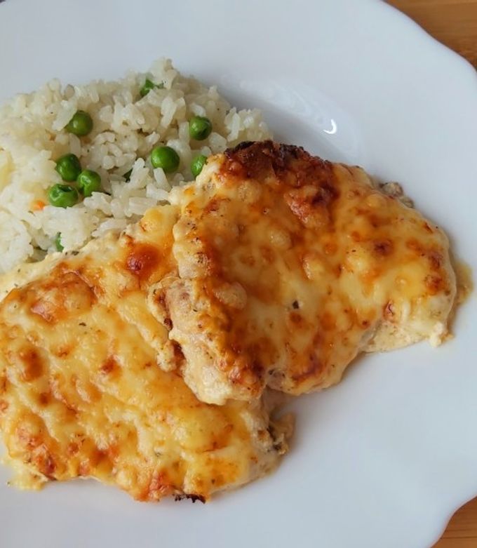 Tejfölös, sajtos karaj (Glutén- és laktózmentesen) recept fotója
