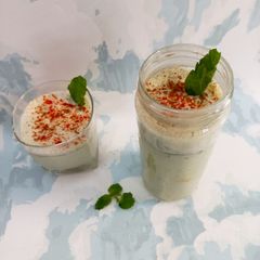 A picture of Tadka masala chaas.