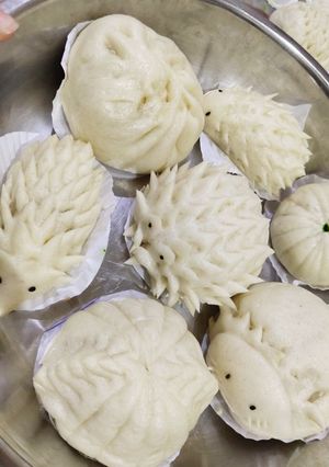 Foto resep Bakpao lembut ngembang putih tanpa obat pelembut