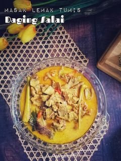 Gambar Masak Lemak Tumis Daging Salai