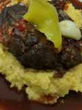Ossobuco breseado y polenta