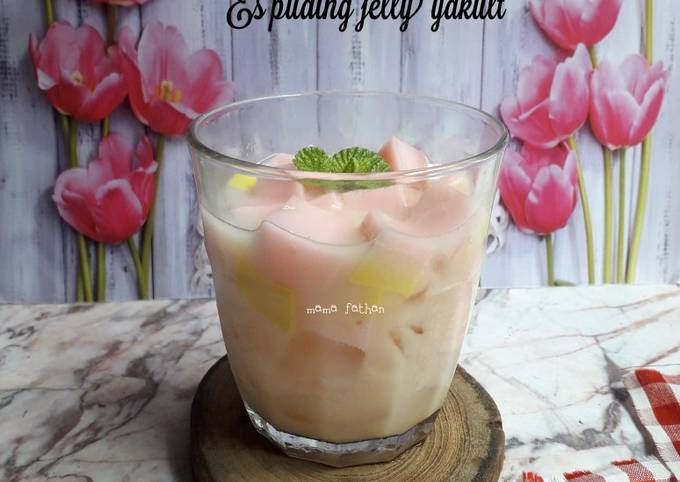 Resep Es Puding Jelly Yakult Oleh Mama Fathan Cookpad 3275