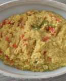 Risotto ai peperoni e curry con il Bimby