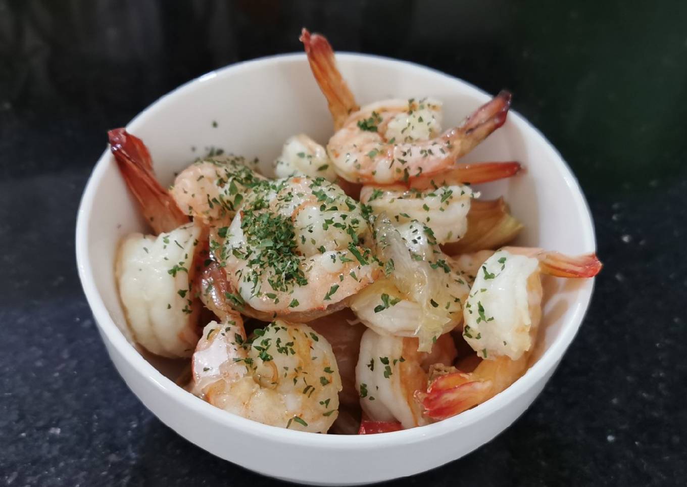 Udang goreng simple