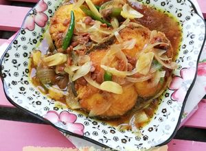 Gambar Ikan tenggiri masak taucu #maratonraya #ikan