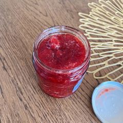 Homemade strawberry jam 🍓 A picture of Homemade strawberry jam 🍓.