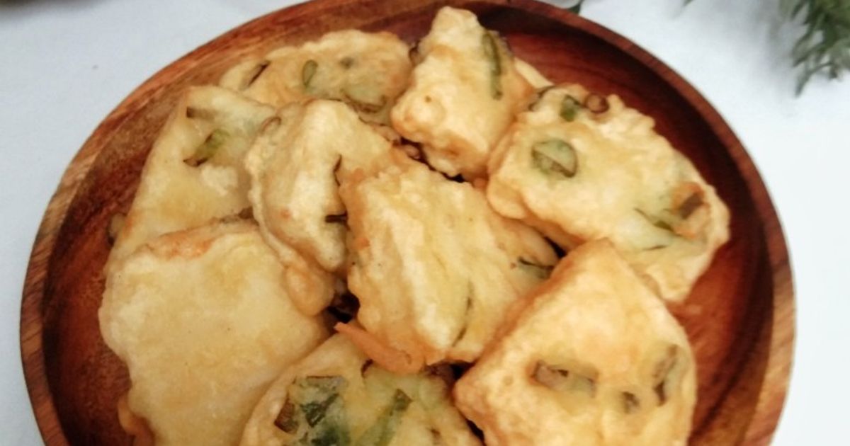 Tahu goreng tepung simple