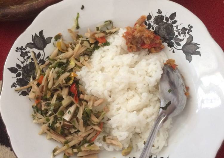 Resep Tumis Nangka Muda Daun Melinjo oleh Mutiara Resep Tumis Nangka Muda Daun Melinjo oleh Mutiara