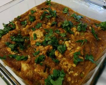 Update, Serving Recipe Paneer butter mutter masala Delicious and Healthy