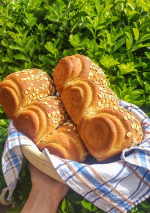 Zabpehelybe forgatott szendvicskenyér recept fotója