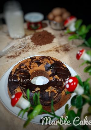 Foto resep Marble Cake / Marmer Cake