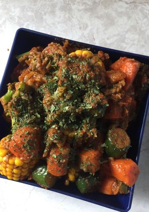 A picture of Mild vegetable curry.