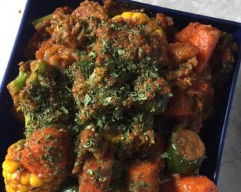 Without Fail Serving Recipe Mild vegetable curry Very Delicious