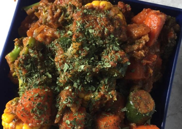 Mild vegetable curry Mild vegetable curry