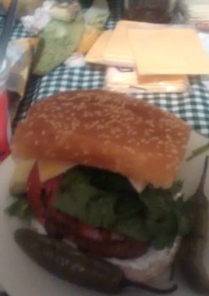 Una foto de Hamburguesas al horno