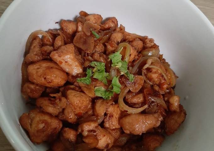 Chicken Teriyaki (Ayam dengan Saori Teriyaki)