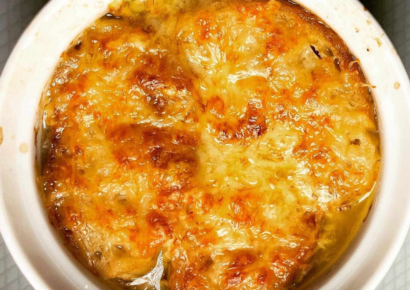 Soupe gratinée à l’oignon des Cévennes