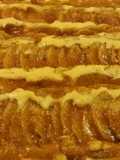 Kuchen de manzana en lata de horno