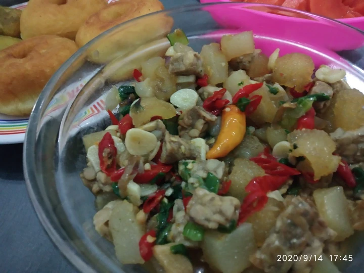 Langkah Gampang Menyiapkan Resep Tumis kikil pokcoy mercon Anti Ribet, Mantap