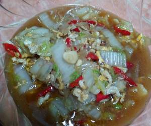 Gampangnya Membuat Tumis sawi putih dan telur Enak Sederhana