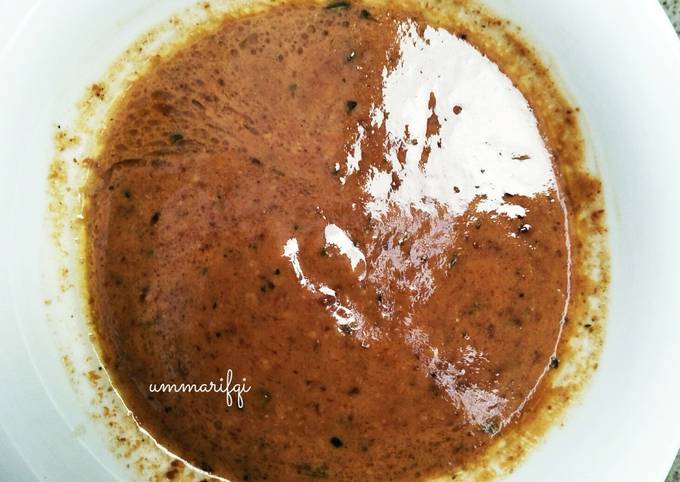 Bagaimana Membuat Sambel kacang yang Menggugah Selera